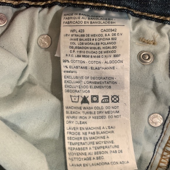 Levi’s Denizen Jeans 208 Regular Taper Fit - Picture 5 of 7